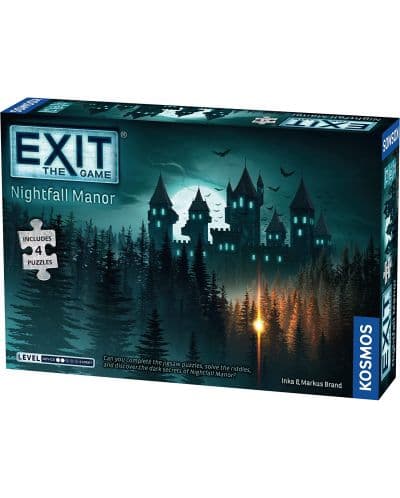 Настолна игра Exit: Nightfall Manor PUZZLE - Кооперативна