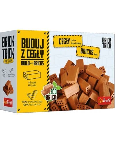 Декоративни тухлички за строене Trefl Brick Trick Refill