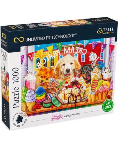 Пъзел Trefl от 1000 части - Кучета