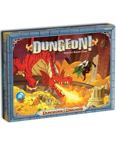 Настолна игра Dungeons and Dragons: Dungeon! Fantasy Board Game - Семейна