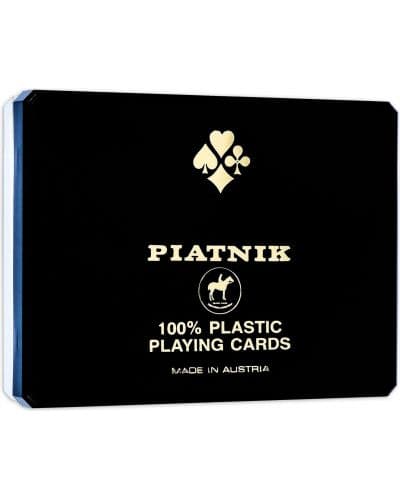 Карти за игра Piatnik - 100% Пластик