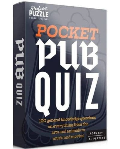 Настолна игра Professor Puzzle - Pocket Pub Quiz - Парти