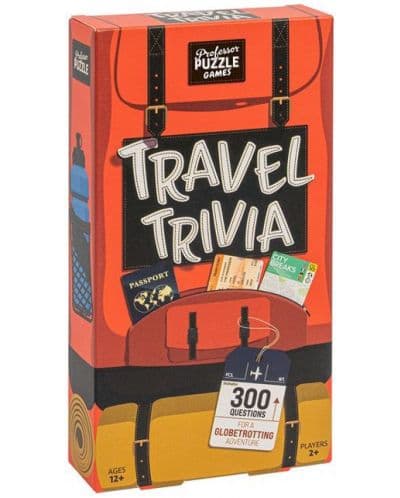 Настолна игра Professor Puzzle - Travel Trivia - Парти