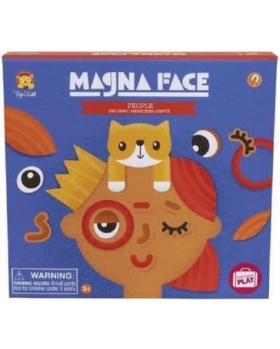 Игрален комплект Tiger Tribe - Магнитни лица, хора
