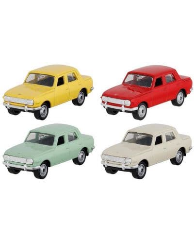Метална количка Goki - Wartburg 353, асортимент