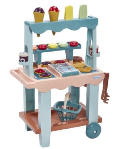 Игрален комплект Ecoiffier - Щанд за десерти Delice