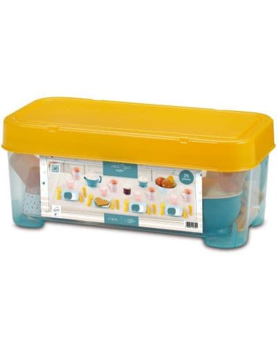 Игрален комплект Ecoiffier - Комплект за закуска, 35 части