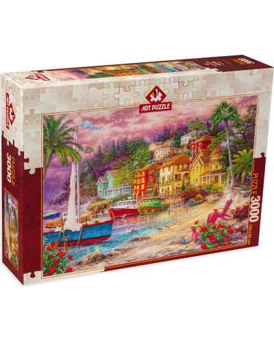 Пъзел Art Puzzle от 3000 части - Край морето