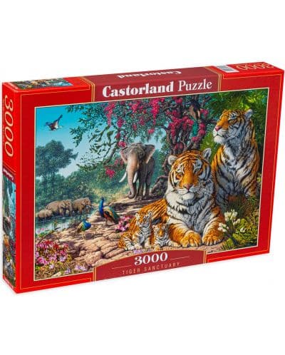 Пъзел Castorland от 3000 части - Царството на животните