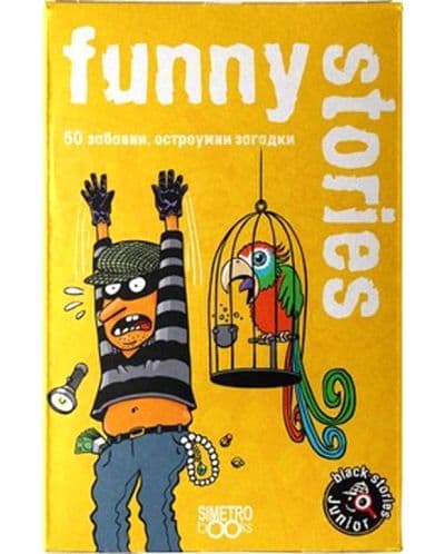 Картова игра Black Stories Junior: Funny Stories - парти