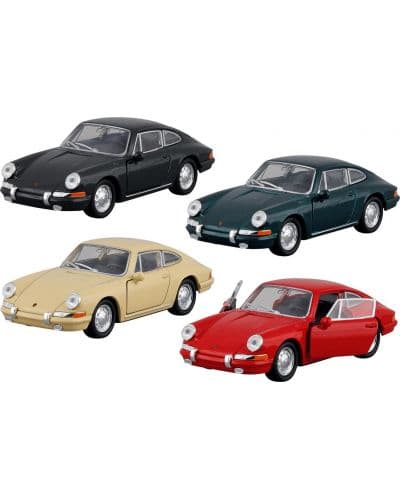 Детска играчка Goki - Метална количка, Porsche 911, асортимент