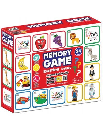 Говореща игра за памет Jagu - Професии, 24 карти