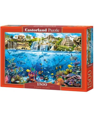 Пъзел Castorland от 1500 части - Островът