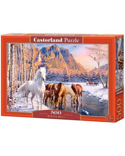 Пъзел Castorland от 500 части - Зимна приказка