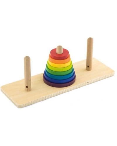 Дървена низанка Andreu toys - Кулата на Ханой