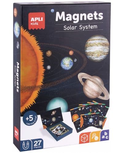 Детска магнитна игра Apli - Слънчевата система
