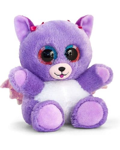 Плюшена играчка Keel toys Animotsu - Прилепче, 15 cm