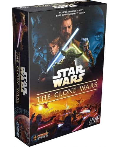Настолна игра Star Wars: The Clone Wars - Семейна