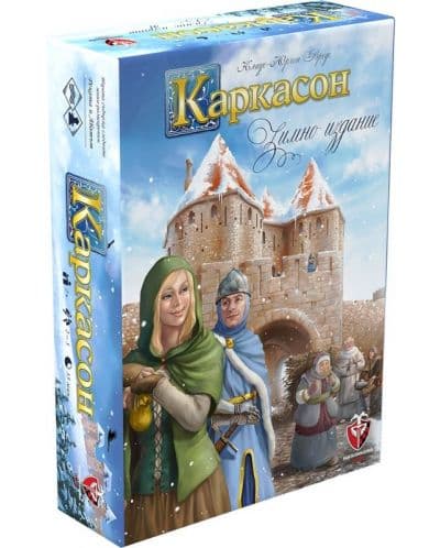 Настолна игра Каркасон: Зимно издание - семейна