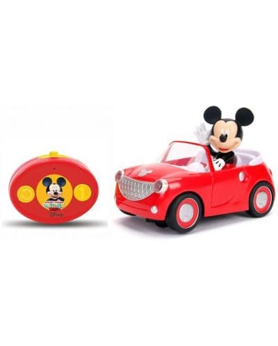 Радиоуправляема кола Jada Toys Disney - Мики Маус, с фигурка