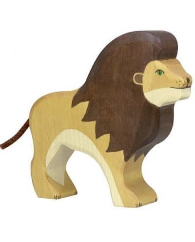 Дървена фигурка Holztiger - Лъв