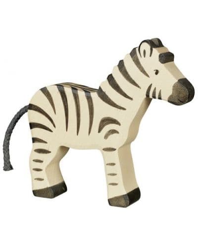 Дървена фигурка Holztiger - Зебра