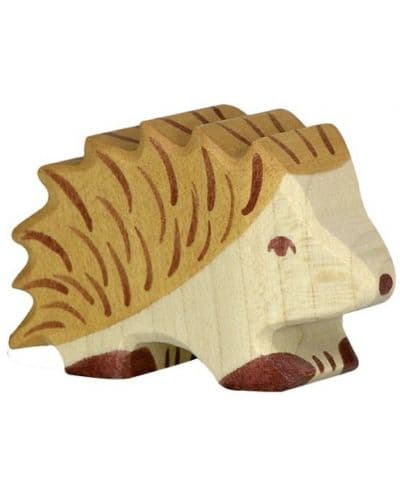 Дървена фигурка Holztiger - Таралеж