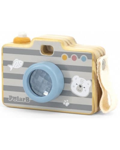 Дървена играчка Viga - Фотоапарат