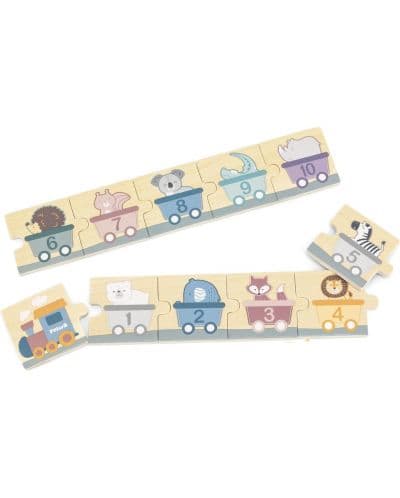 Пъзел с числа и множества Viga Toys PolarB