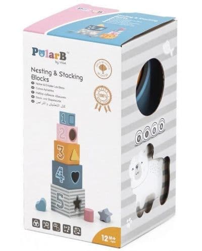 Игрален комплект Viga PolarB - Кубчета