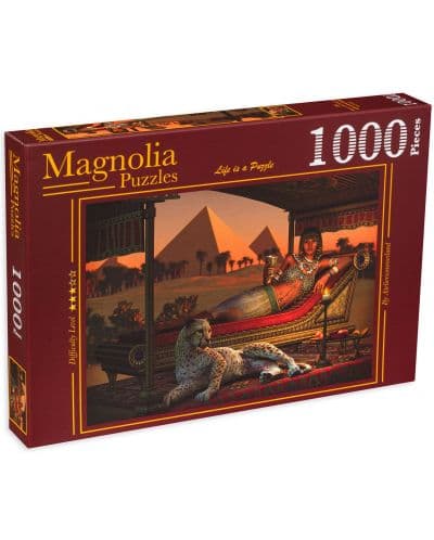Пъзел Magnolia от 1000 части - Вечеря край пирамидите