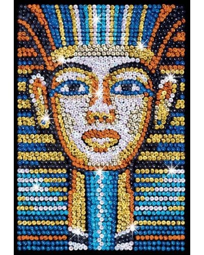 Творчески комплект Sequin Art - Изкуство с пайети, Тутанкамон