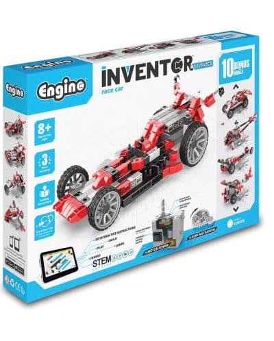 Конструктор 10 в 1 Engino Inventor Motorized - Състезателна кола