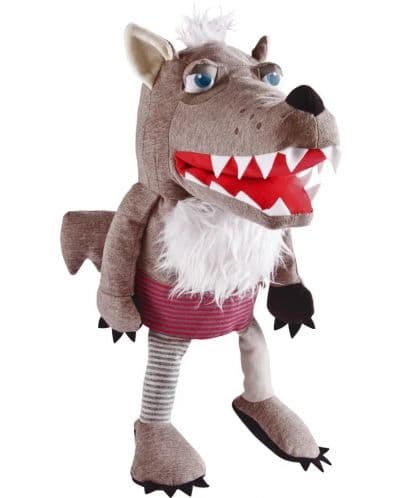 Кукла за куклен театър Haba - Вълк, 28 cm