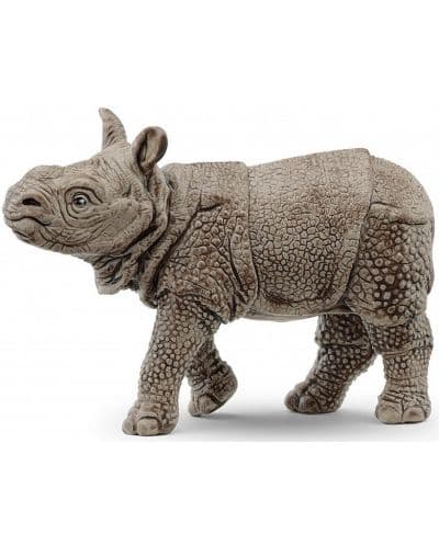 Детска играчка Schleich Wild Life - Индийски носорог - бебе