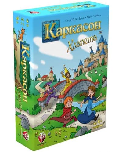 Настолна игра Каркасон: Хлапета - детска
