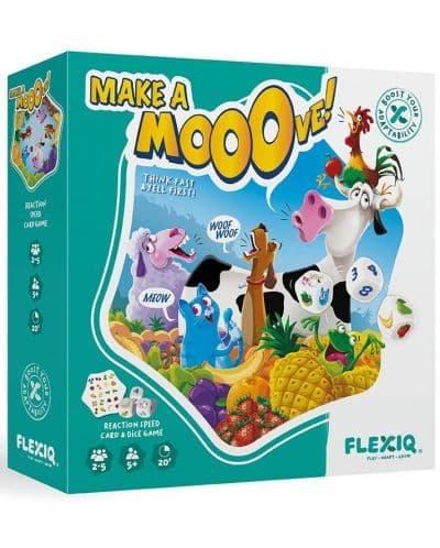 Игра с карти и зарове Flexiq - Кажи муууу