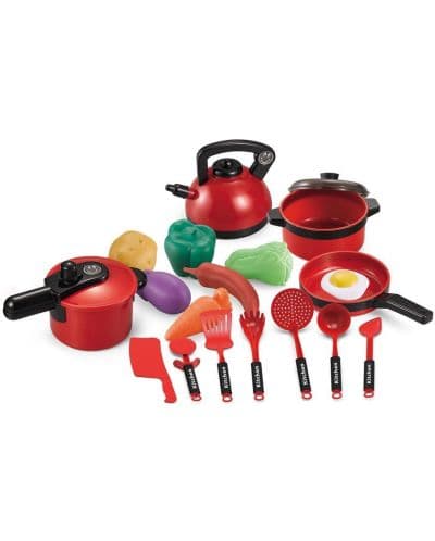 Детска играчка Raya Toys - Кухненски комплект, 18 части