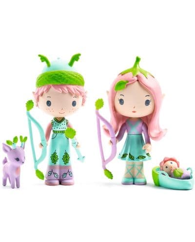 Детска играчка Djeco - Фигурка Lilly and Sylvestre