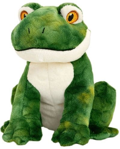 Плюшена играчка Keel Toys Keeleco - Жаба, 18 cm