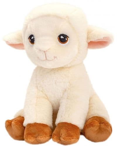 Екологична плюшена играчка Keel Toys Keeleco - Овца, 25 cm