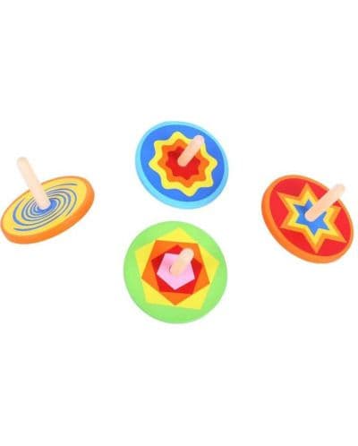 Дървена играчка Bigjigs - Пумпал, асортимент