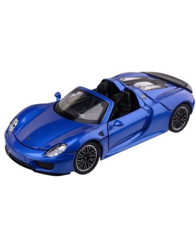 Метален автомобил Metal Speed Zone - Porsche 918 Spyder, 1:24