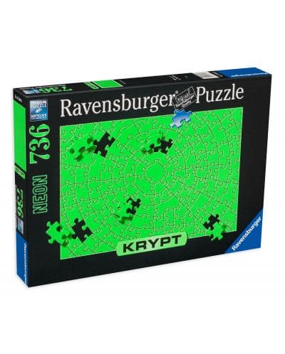 Пъзел Ravensburger от 736 части - Неоново зелено
