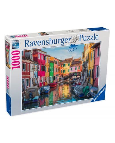 Пъзел Ravensburger от 1000 части - Бурано в Италия