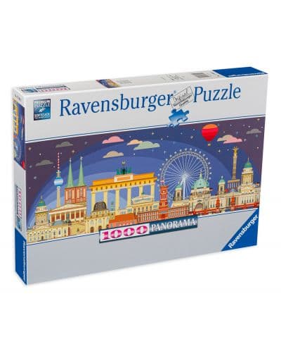 Пъзел Ravensburger от 1000 части - Нощ в Берлин