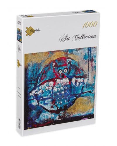 Пъзел Grafika от 1000 части - Бухалче