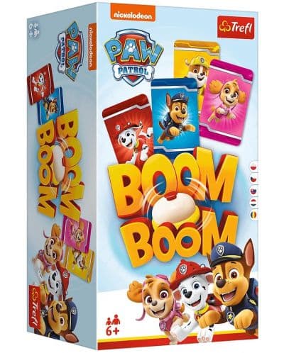 Настолна игра Boom Boom Paw Patrol - детска