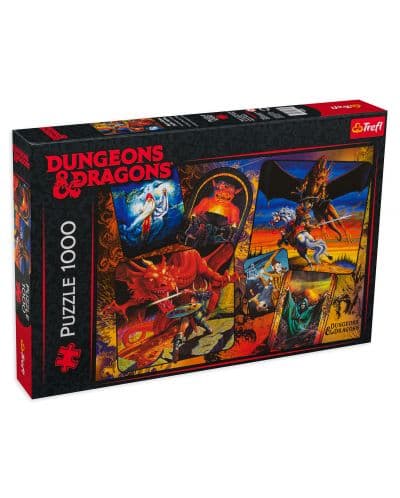 Пъзел Trefl от 1000 части - Произходът на Dungeons &amp; Dragons