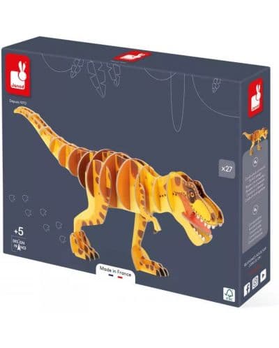 3D пъзел Janod - Т-Rex